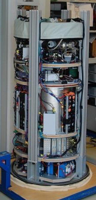 Picture of the QUANTUS-II capsule